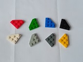 2450 Keilplatte, Ecke 3 x 3